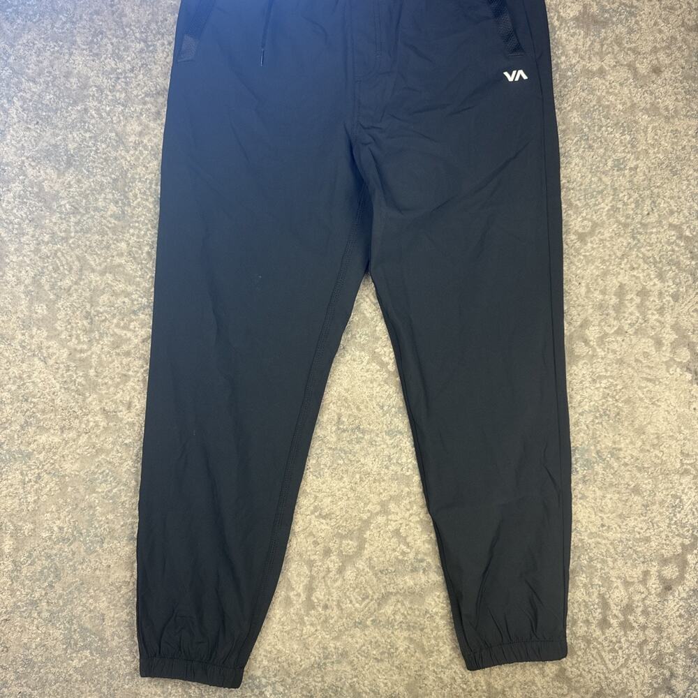 RVCA VA Sport Mens Black Jogger Training Pants Size L 23A1202400